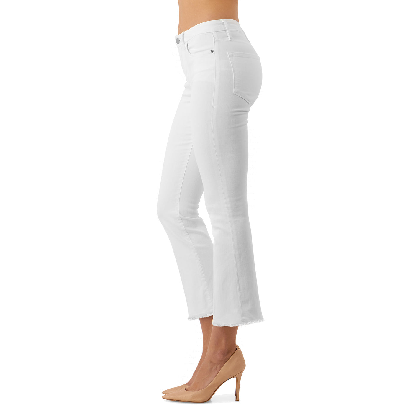The Starlet Boot Crop - White