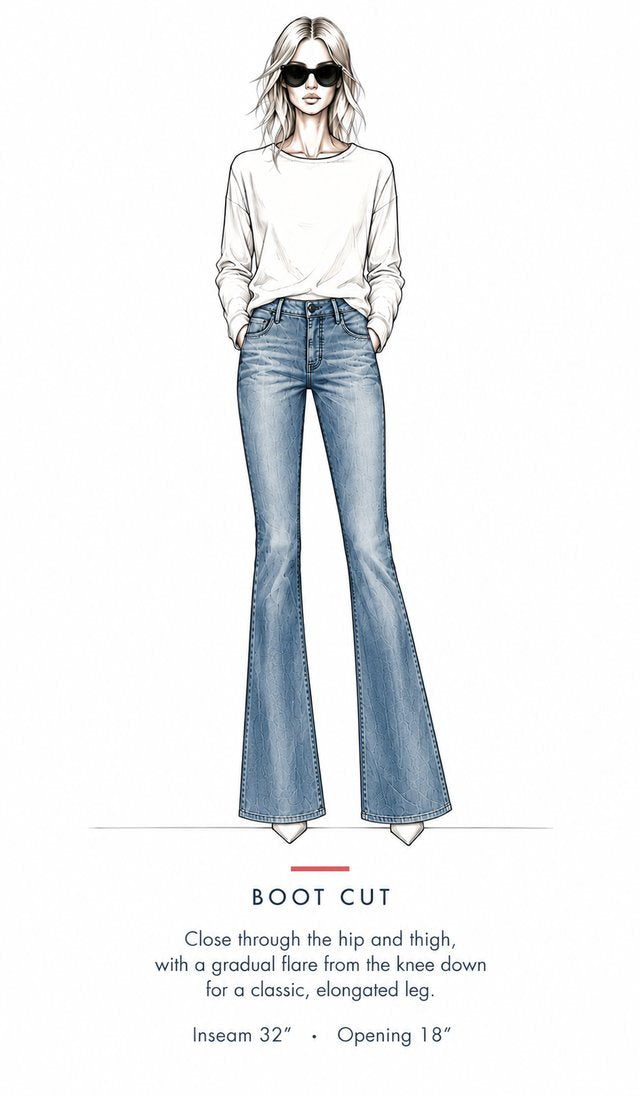 Boot Cut fit illustration