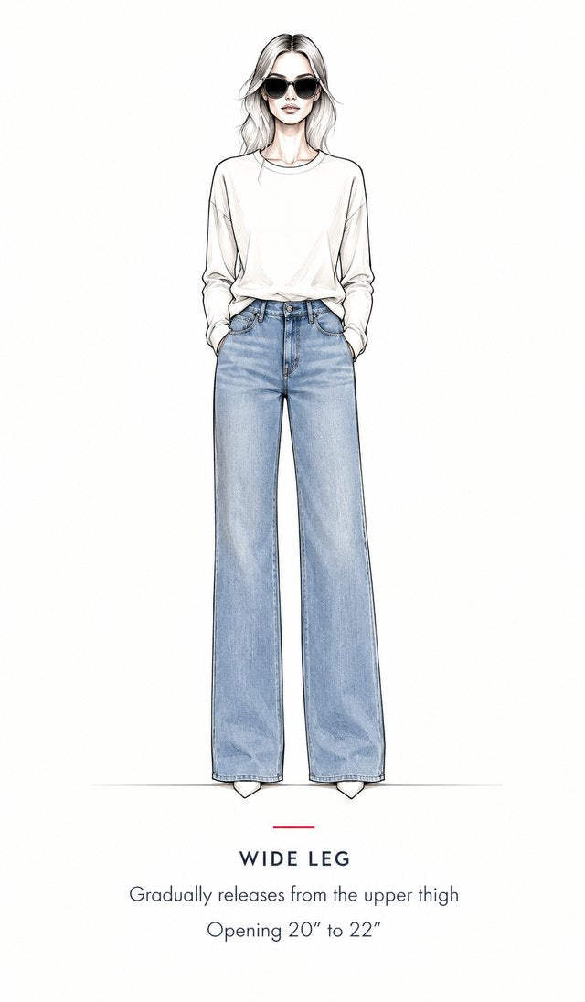Wide Leg fit illustration