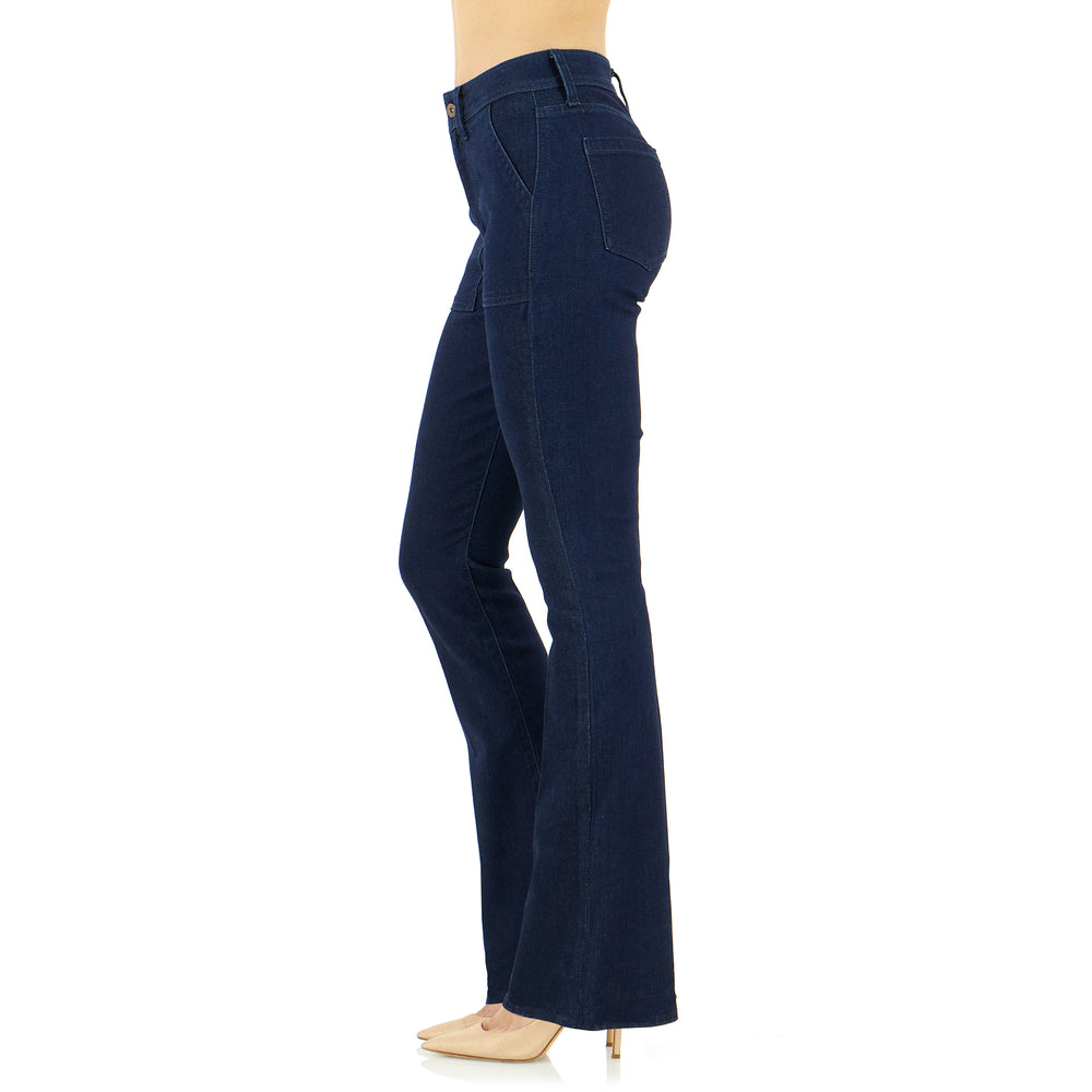 【Raucohouse】Starry night cut-out bermuda denim pants Raucohouse】Starry night cut-out bermuda denim pants Starry